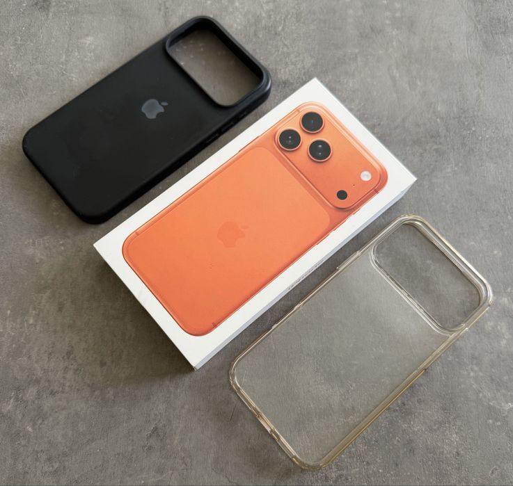 13 ЦИКЪЛА УНИКАТ Iphone 17 Pro Max 256GB Orange ГАРАНЦИЯ