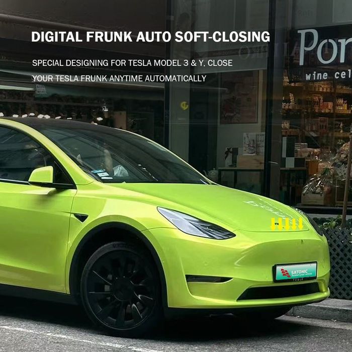 SATONIC V2 Soft Close Frunk Tesla Model 3 2016-2020