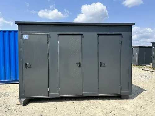 Container sanitar cu 3 compartimente