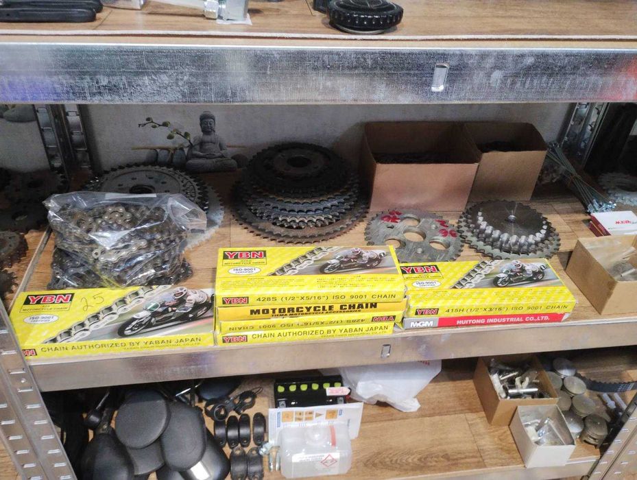 Резервни части за мотопеди и мотоциклети