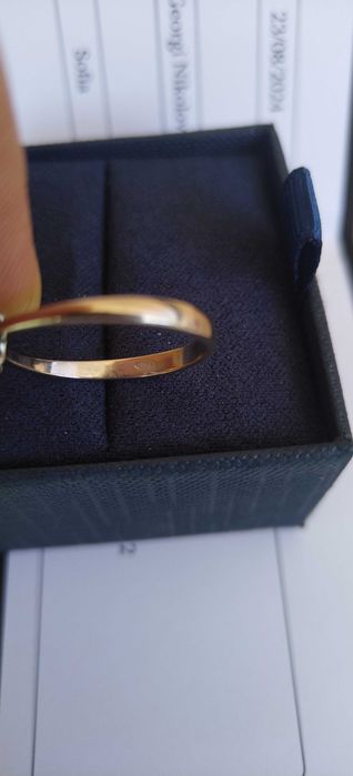 Златен пръстен 18 к