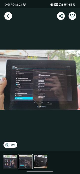 Tableta Lenovo 80lei