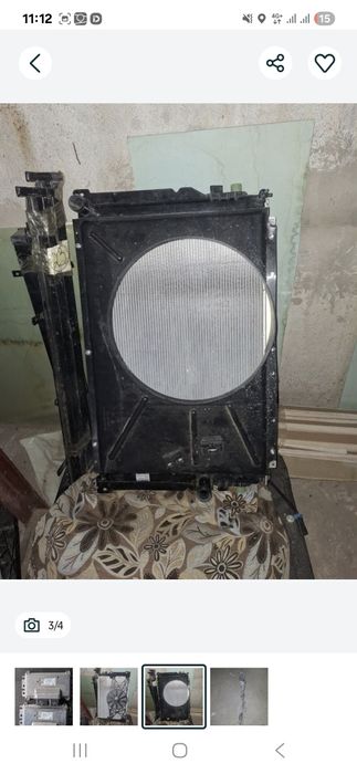 Кулиса ещё радиатор есть