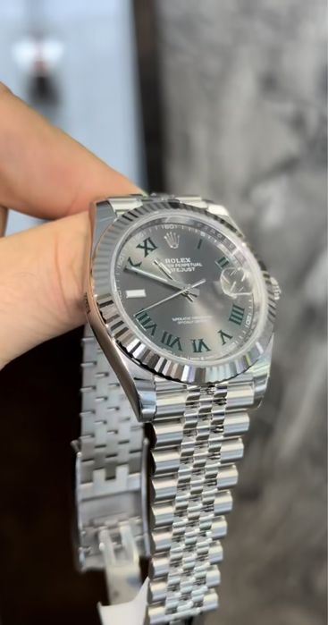 Rolex datejust 41 mm, wimbledon 1:1