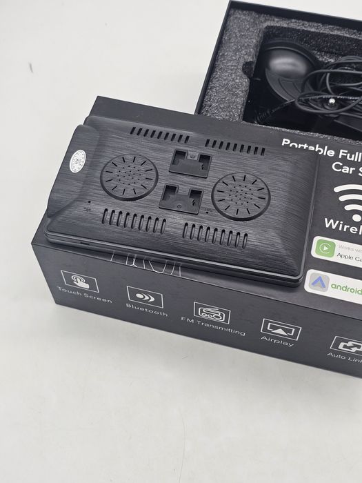 Stereo pentru mașină portabil fără fir Apple Carplay Android Auto