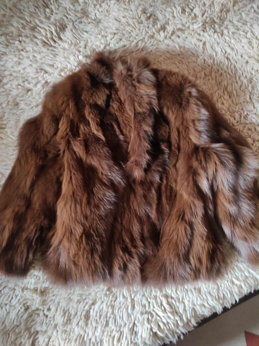 Връхна дреха от козина на мурмел