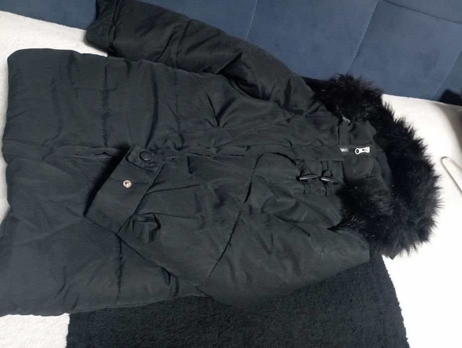 Куртка черная теплая