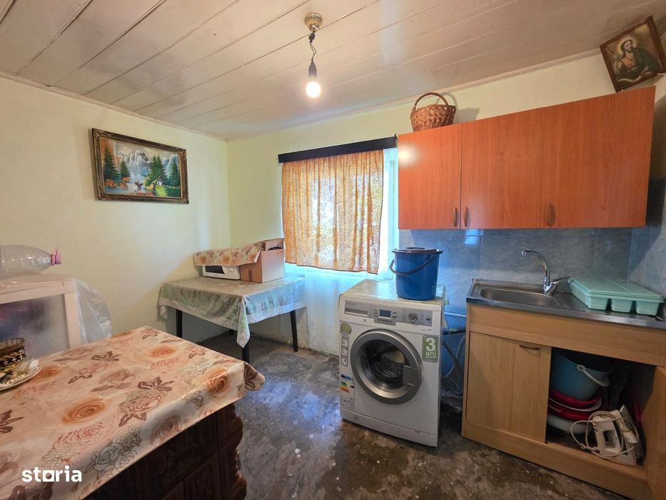 Casă în Horia, teren 1.200 mp, mobilat și utilat ca în poze, 2 camere