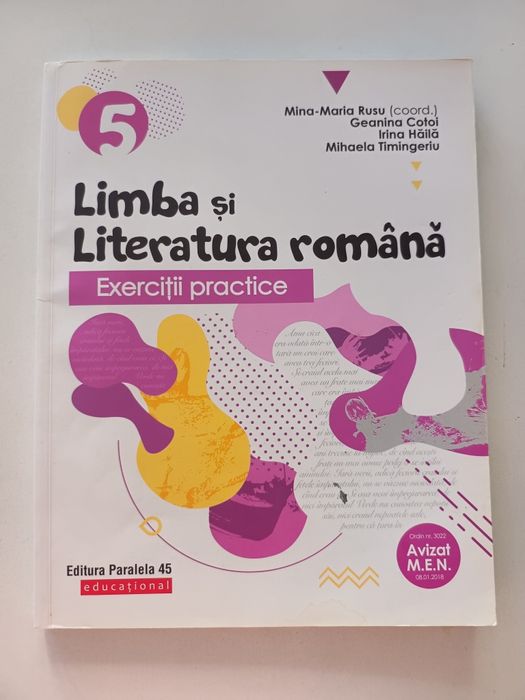 Culegeri de română pentru gimnaziu