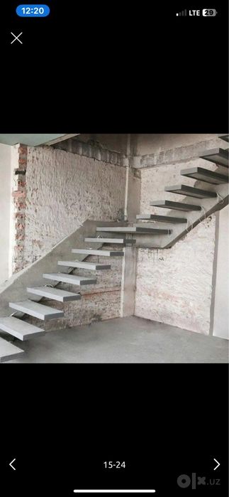 Лестницы из бетона Бетон зинапоялари Beton zinalari