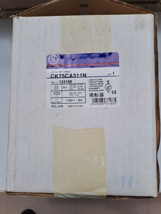 Контактор General Electric CK 75 CA 311N