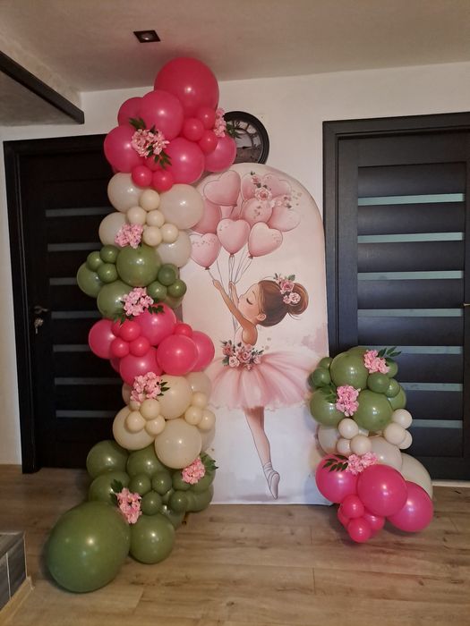 Arcade baloane și cifre cu led