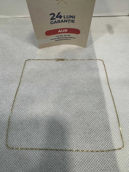 (Ag41) Lant ptr copii aur 18K B6091 - Certificat de garanție!