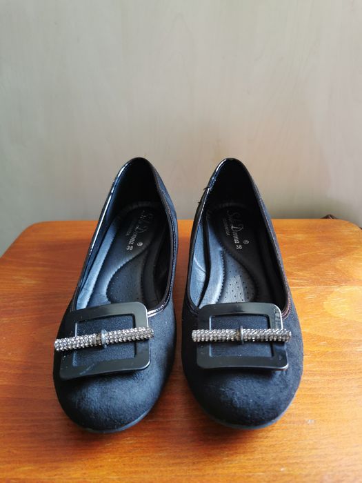 Balerini din piele naturala, nr 38