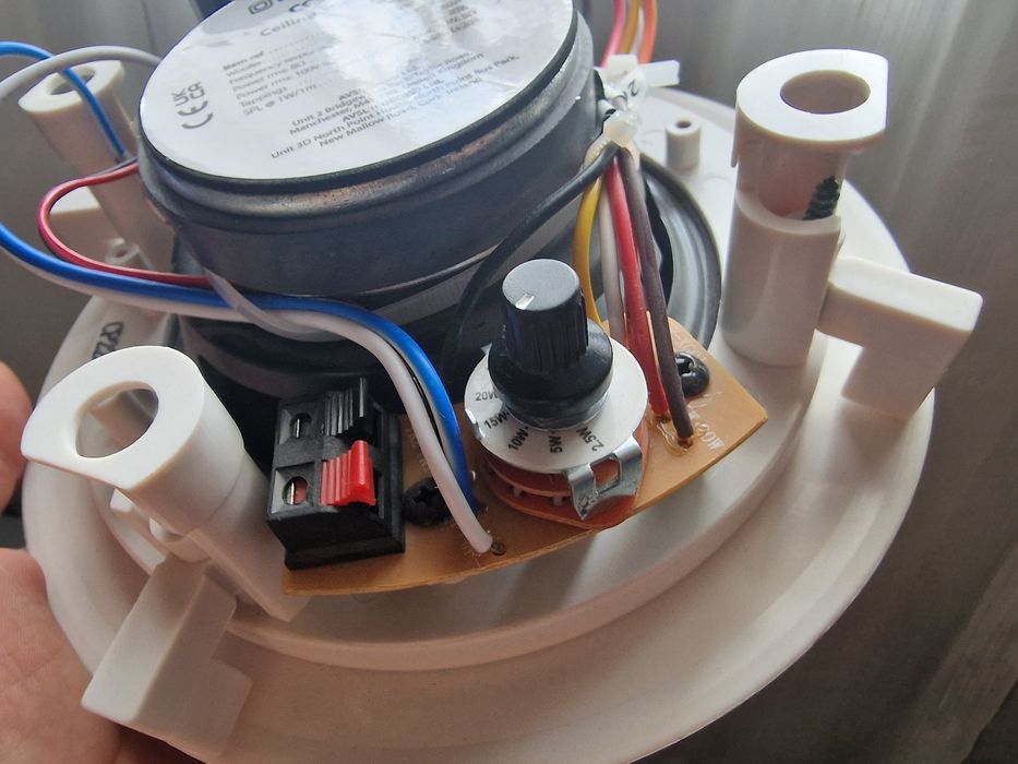 Boxă încorporabilă plafon Adastra CC5V (100V / 8 Ohm) - 50W / 20W RMS