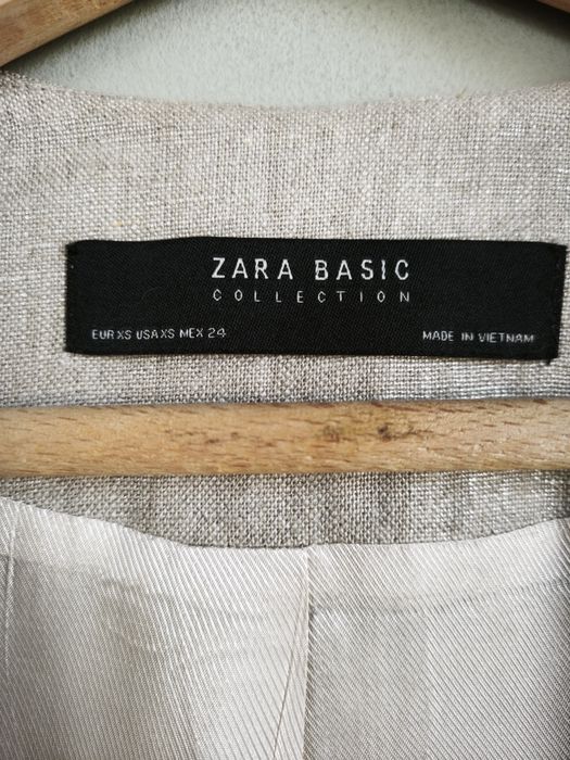Zara, ленено дамско сако, размер S