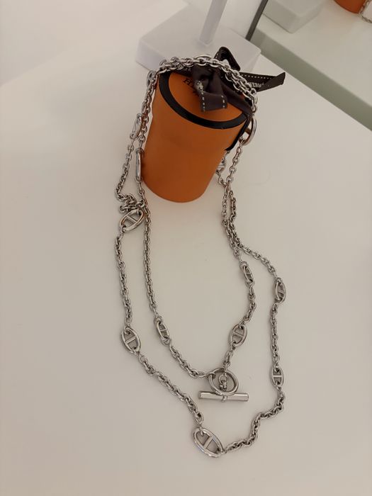 Silver Long neckless 120cm