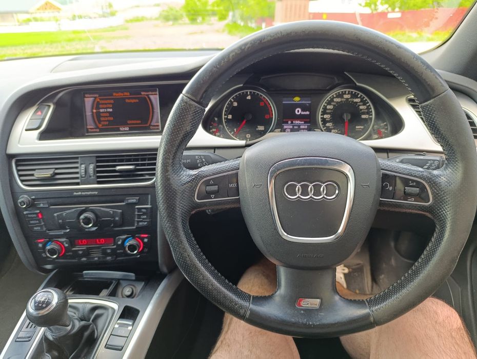 Audi a4b8 2.0 tdi Sline xenon led volan dreapta UK anglia