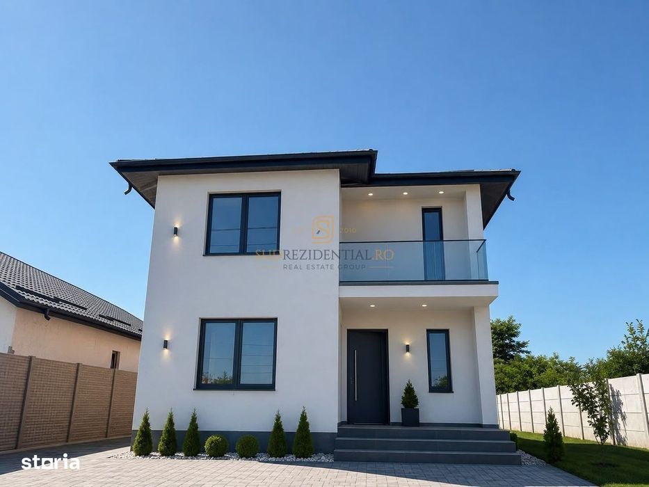 Vila individuala cu 5 camere, 3 bai, dressing | Ilfov