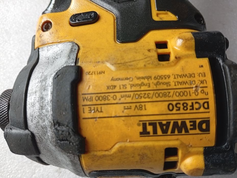 corp dewalt impact defect