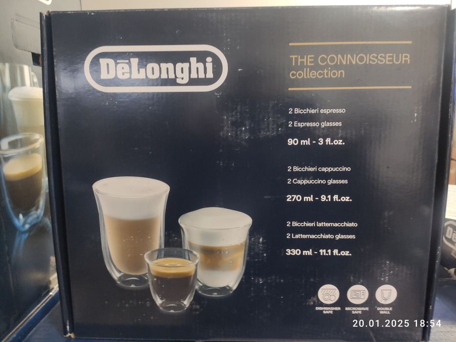 DeLonghi набор стаканов DLSC302 (6шт) Fancy Collection