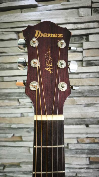 Chitară electroacustică Ibanez AE500 Ultra subțire anii ’90 KOREA - Toc - GARANTIE 1 AN!