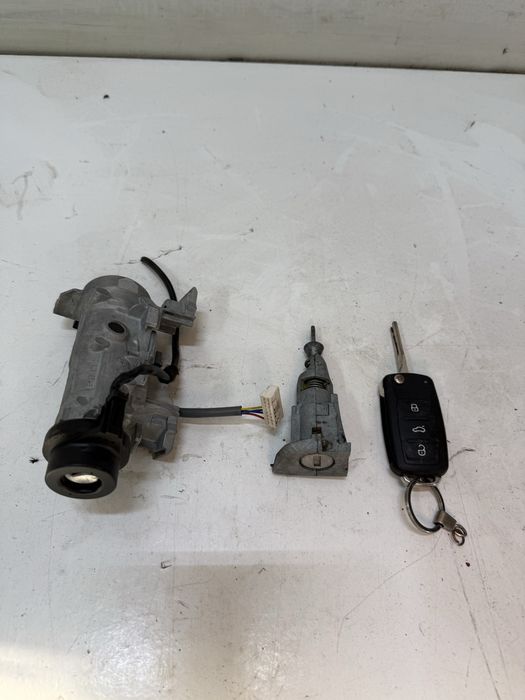 Contact pornire butuc portier cheie briceag VW Golf 6 Scurt Hatchback Original