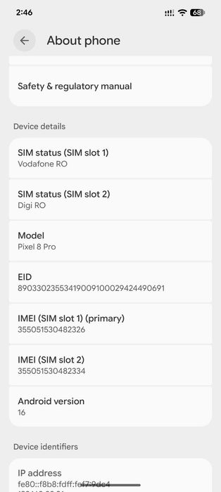 Google Pixel 8 Pro | Full Box | 128GB 12GB RAM | În Garanție