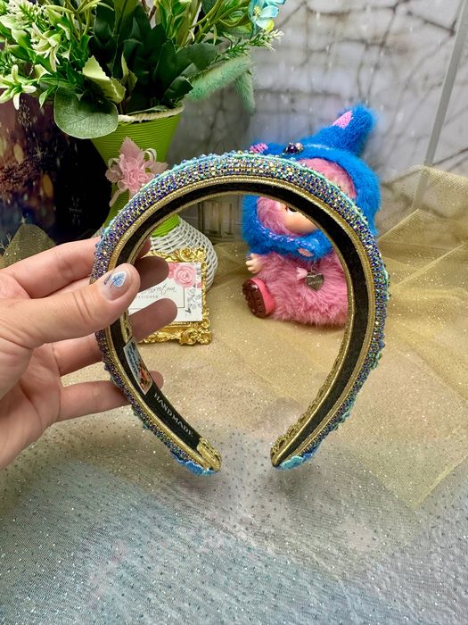 Ободок для волос ручной работы