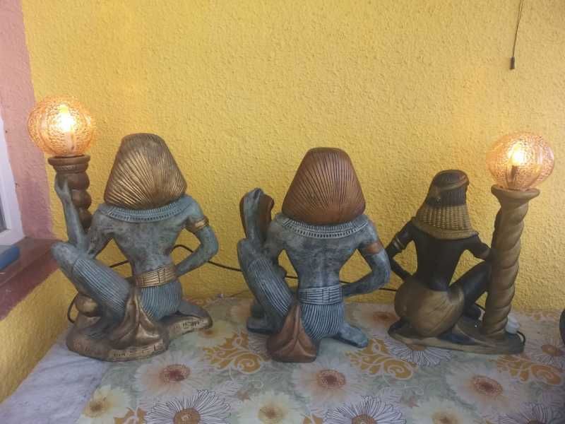 Veioza faraon cu bura din sticla