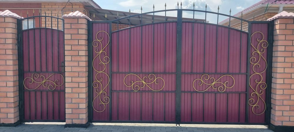Ворота с установкой