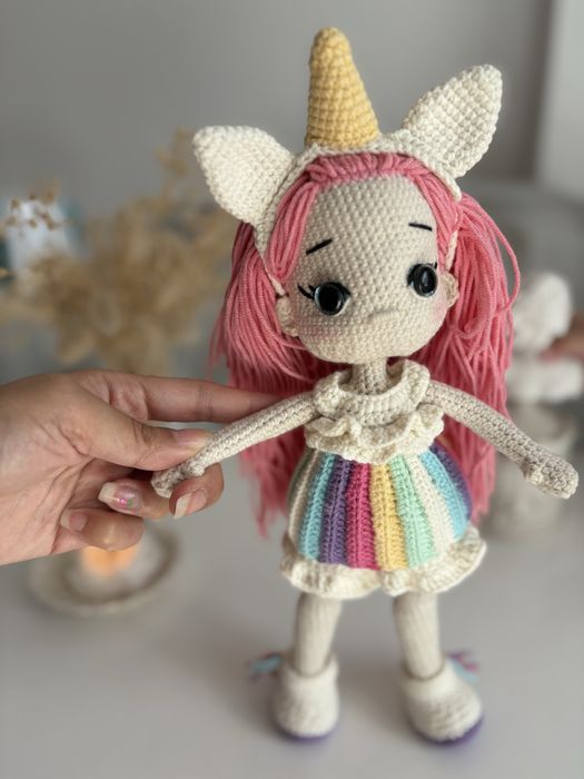 Куколка вязаная