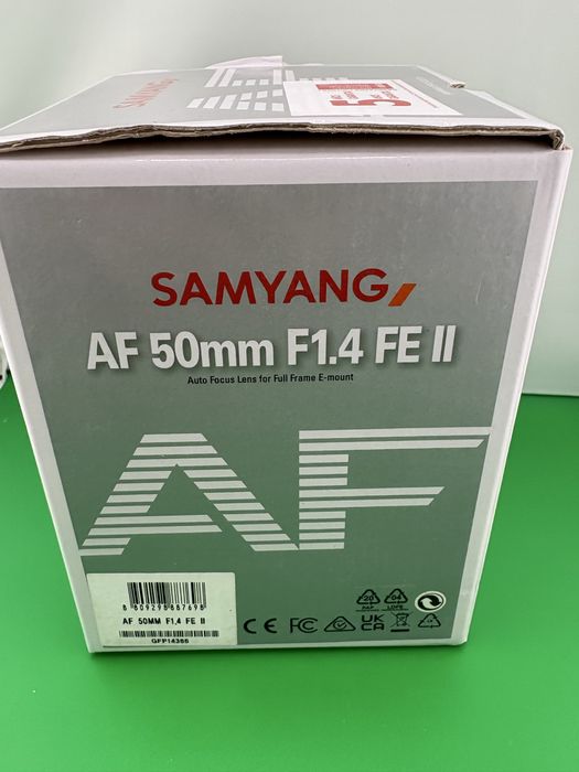 Samyang AF 50mm F/1.4 Sony FE II  , nou !