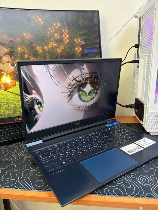 Игровой ноутбук HP Victus | RTX 3050 4gb | Ryzen 5 5600H | 0%