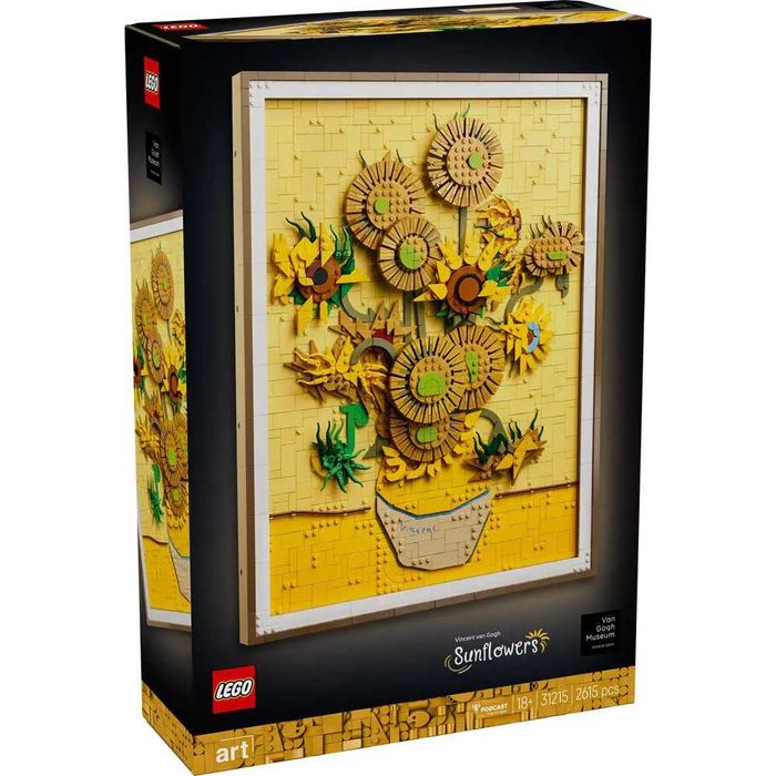 Нови Lego Art - Мона Лиза (31213)/ Vincent van Gogh, Слънчогледи (31215)/ LOVE (31214)