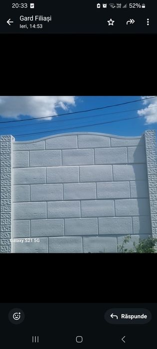 Garduri de beton