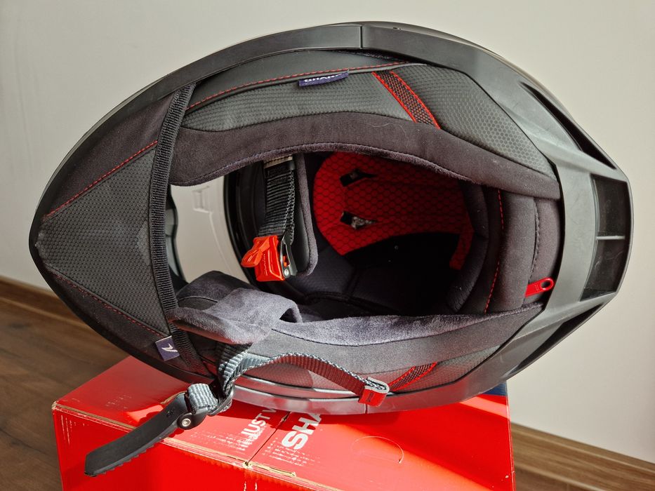 Каска Shark Skwal i3 Rhad  Matt Black/Red (размер М)