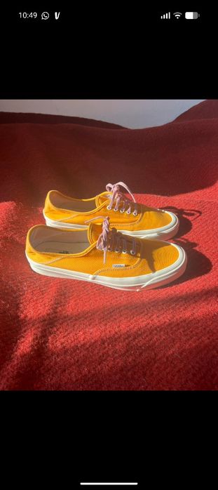 Tenisi Vans originali portocalii ca noi 44,5 29,5 cm