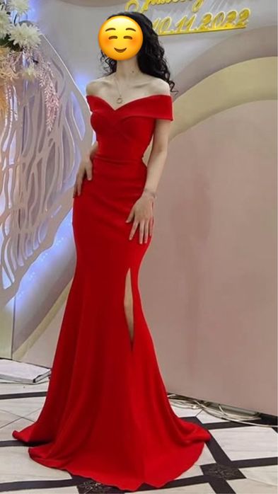 Красное платье Элеганс