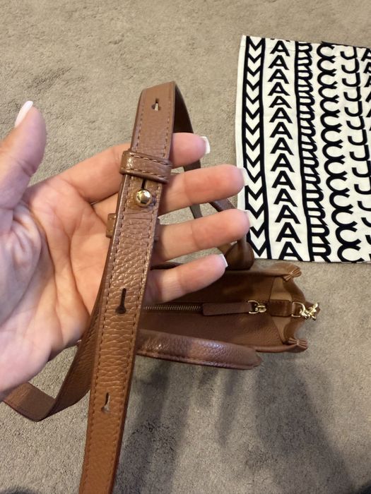 Кожена чанта Marc Jacobs