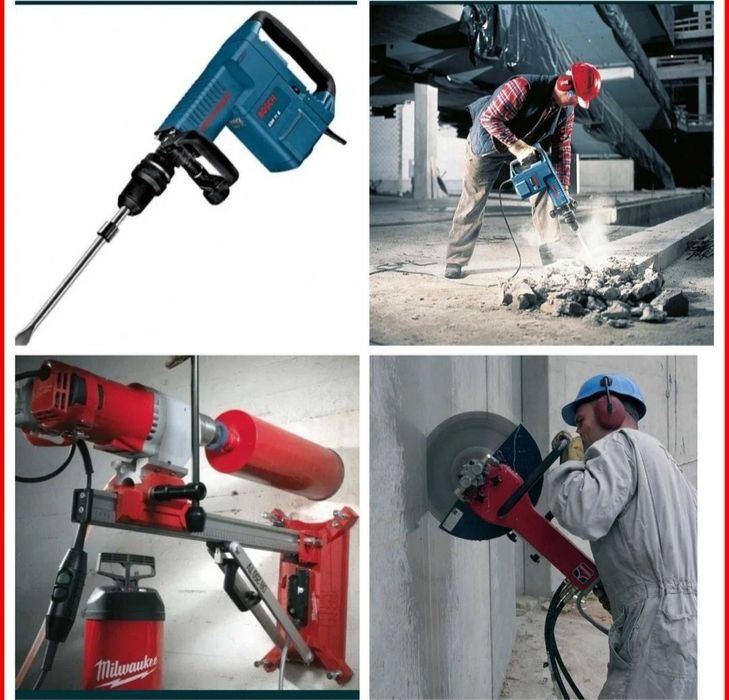 Перфоратор хизмати бетон бузамиз алимазне бур хизматлари