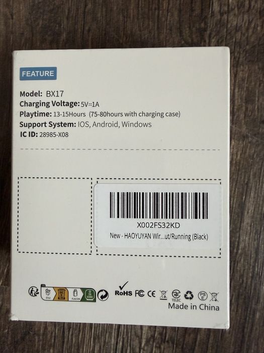 Sweat proof слушалки