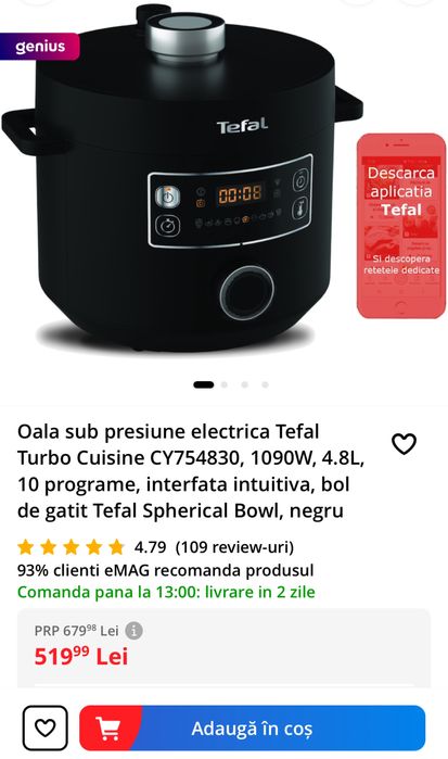 Tefal Turbo Cuisine
