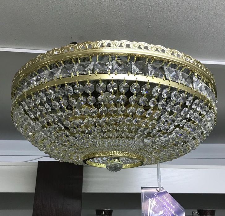 Люстра Чехия,хрусталь