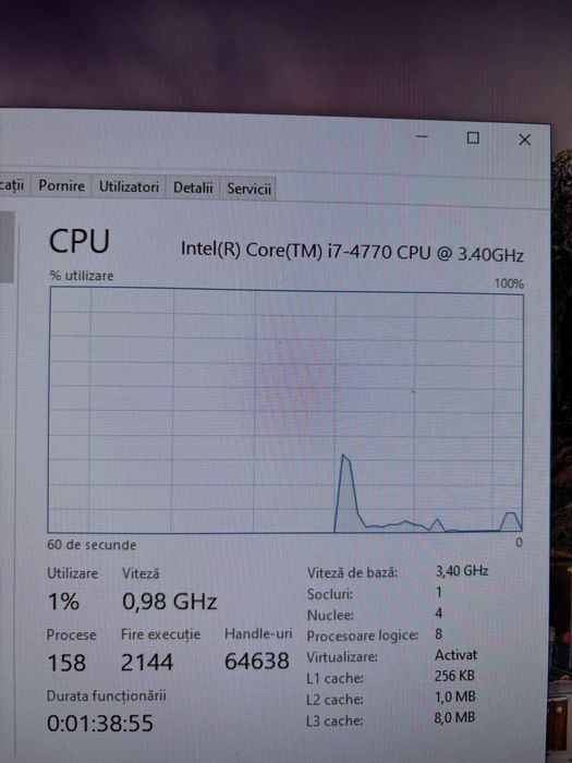 Vând componente PC – i7-4770 / 32GB DDR3
