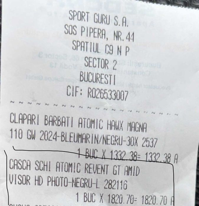 casca de schi atomic revent gt amid visor HD