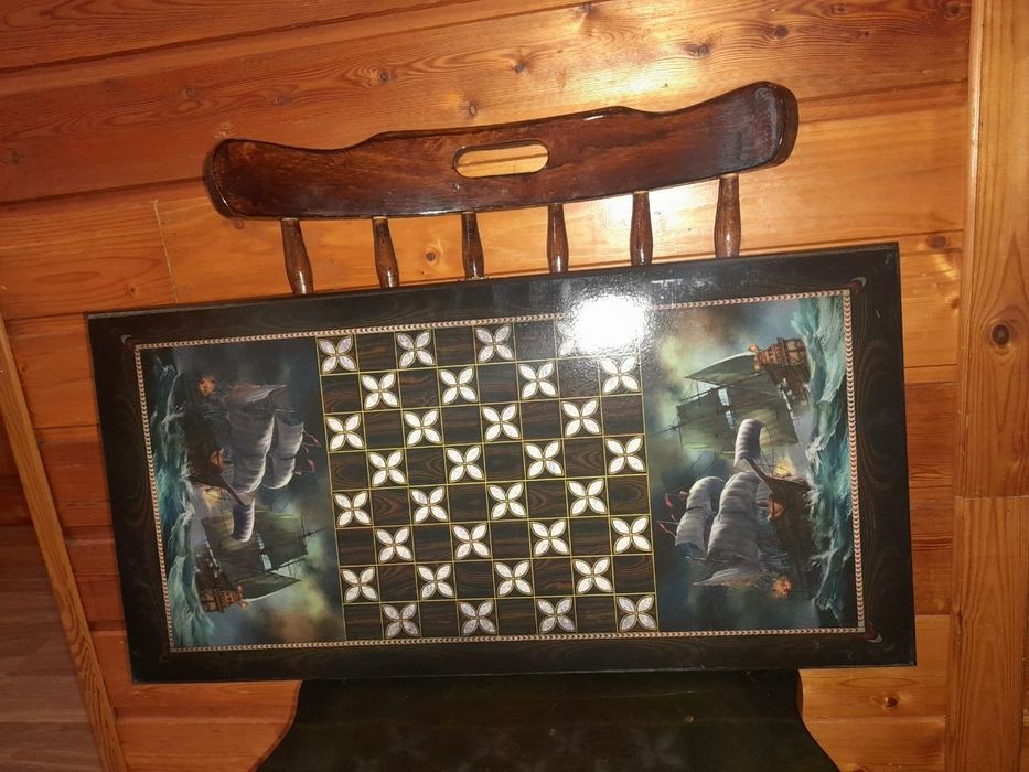 Новые Нарды из фанеры