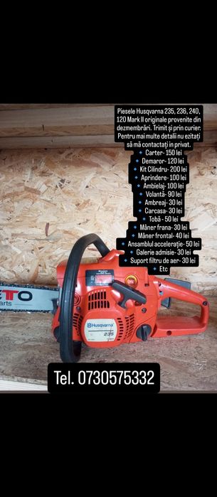 Piese Husqvarna 235, 236, 240, 120 MarkII