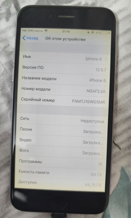 Продам iPhone 6.