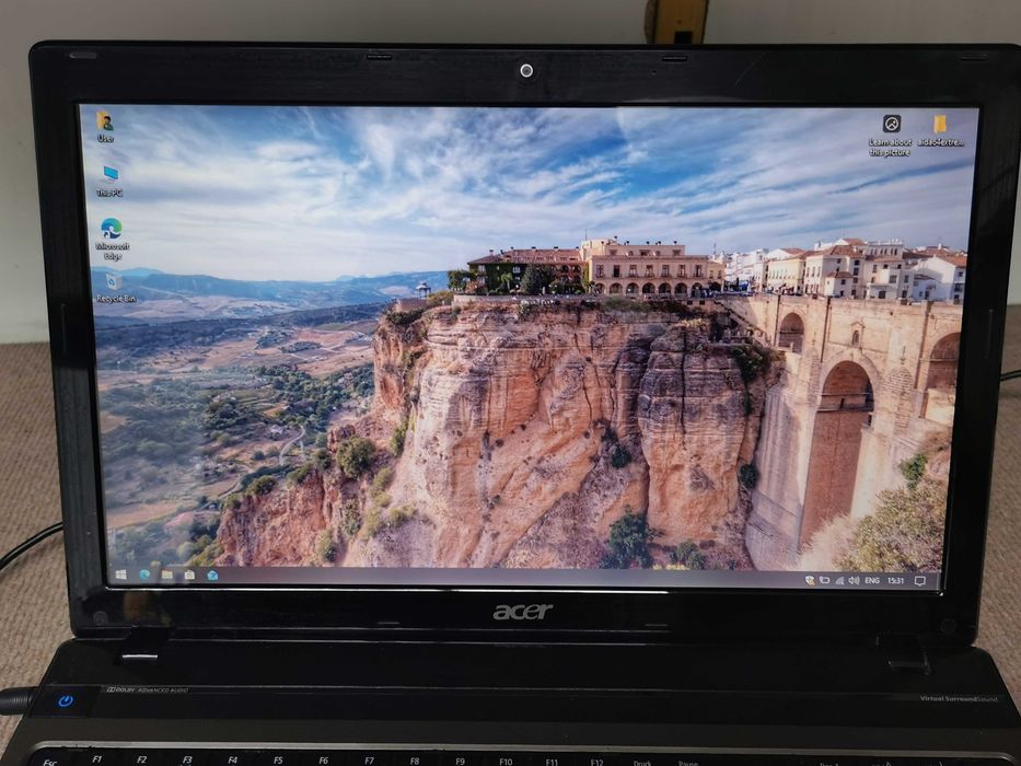 лаптоп Acer, 120 ssd, 8Gb RAM, Hdd